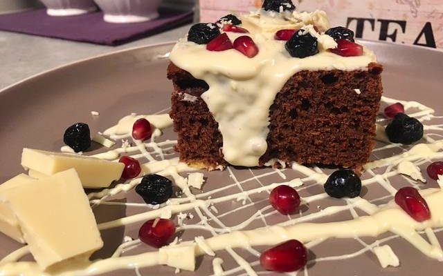 Brownies χωρίς γλουτένη με δαμάσκηνα