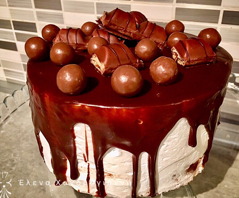 Τούρτα kinder bueno